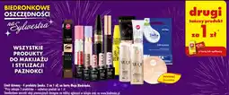 Biedronka Wszystkie produkty do makijażu i stylizacji paznokci oferta