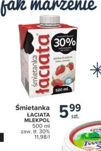 Carrefour Śmietanka Łaciata 500ml oferta