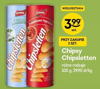 Żabka Chipsy Chipsletten 100g oferta