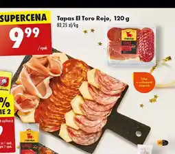 Biedronka Zestaw wędlin tapas El Toro Rojo oferta