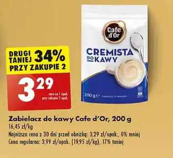 Biedronka Zabielacz do kawy Cafe D'or oferta