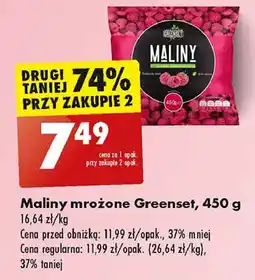 Biedronka Maliny Greenset oferta