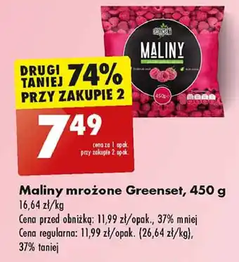 Biedronka Maliny Greenset oferta