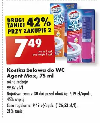 Biedronka Point block mango Agent Max oferta