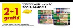 Biedronka Worki na śmieci flex 60l Zosia Samosia oferta