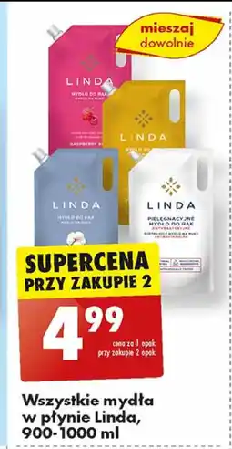 Biedronka Mydło do rąk raspberry kiss Linda oferta
