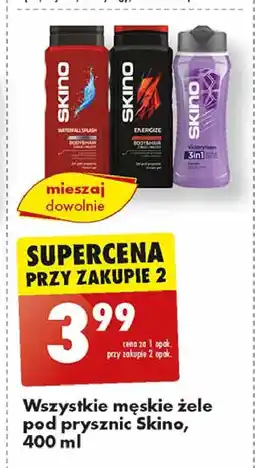 Biedronka Żel pod prysznic victory team Skino oferta