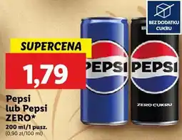 Lidl Pepsi Zero 200ML oferta