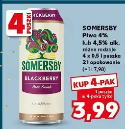 Kaufland Piwo Somersby Blackberry oferta