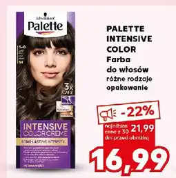 Kaufland Farba do włosów 5-0 Palette Intensive Color Creme oferta
