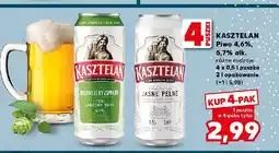 Kaufland Piwo Kasztelan Jasne Pełne oferta