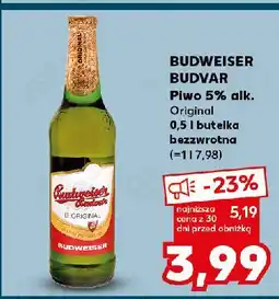 Kaufland Piwo Budweiser oferta