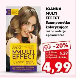 Kaufland Szamponetka 014 aromatyczne cappuccino Joanna Multi Effect Color oferta