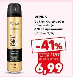 Kaufland Lakier do włosów supermocny Venus oferta