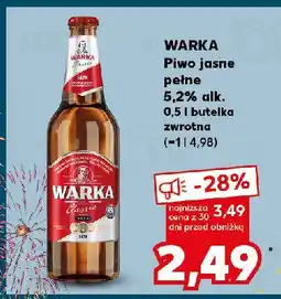 Kaufland Piwo Warka oferta