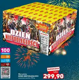 Kaufland Wyrzutnia dzień niepodległości 100 strzałów Hestia oferta