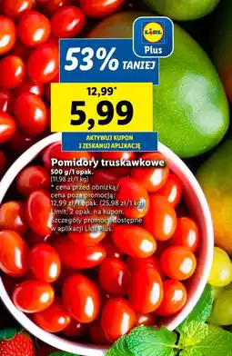 Lidl Pomidory truskawkowe oferta