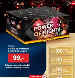 Lidl Zestaw fajerwerków Triplex oferta