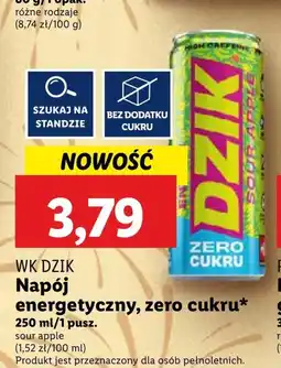 Lidl Napój energetyczny WK Dzik oferta