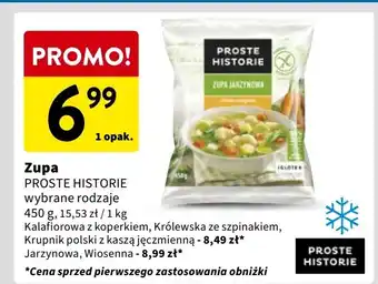 Intermarche Zupa wiosenna Iglotex Proste Historie oferta