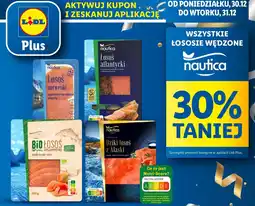 Lidl Łosoś atlantycki wędzony bio Nautica Schwartz oferta