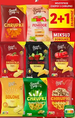 Lidl Chipsy karbowane chilli i limonka Snack Day oferta