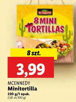Lidl Mini tortilla El Tequito oferta