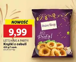 Lidl Krążki cebulowe Let's Have A Party! oferta