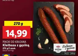 Lidl Kiełbasa z gęsiną Pikok Od Krajana oferta