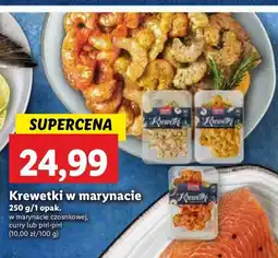 Lidl Krewetki gotowane w marynacie kokosowo-jabłkowej z curry Abramczyk oferta