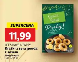 Lidl Krążki serowe gouda Let's Have A Party! oferta