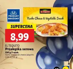 Lidl Przekąska serowa cheese jalapeno El Tequito oferta