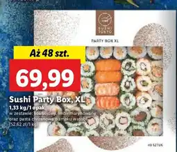 Lidl Sushi party box Tokyo oferta