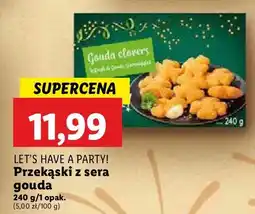 Lidl Przekąska z serem gouda Let's Have A Party! oferta
