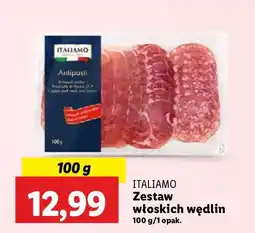 Lidl Zestaw wędlin włoskich Italiamo oferta