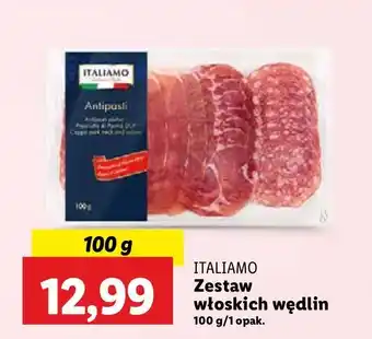 Lidl Zestaw wędlin włoskich Italiamo oferta