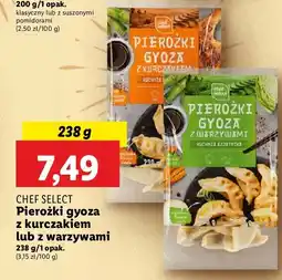 Lidl Pierożki gyoza z kurczakiem Chef Select oferta
