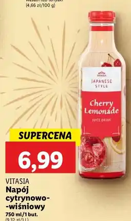 Lidl Lemoniada cytrynowo-wiśniowa Vitasia oferta