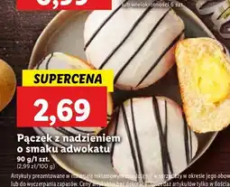 Lidl Pączek z nadzieniem o smaku adwokatu Cukiernia Lidla oferta