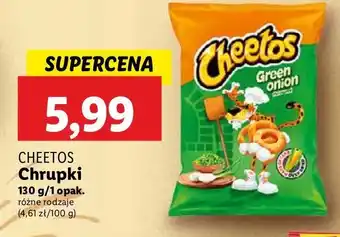 Lidl Chrupki zielona cebulka Cheetos oferta