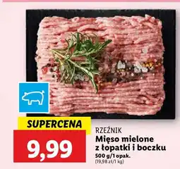 Lidl Mięso mielone z łopatki i boczku Rzeźnik Codzienna Dostawa oferta