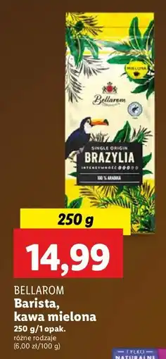 Lidl Kawa brazylia Bellarom oferta