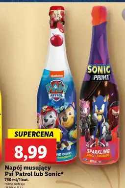 Lidl Napój truskawkowy sonic Partino oferta