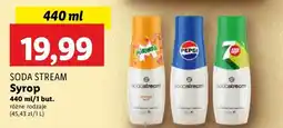Lidl Sok do przygotowania napojów gazowanych 7up Sodastream oferta