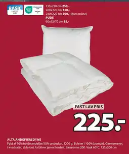 JYSK ALTA ANDEFJERSDYNE oferta