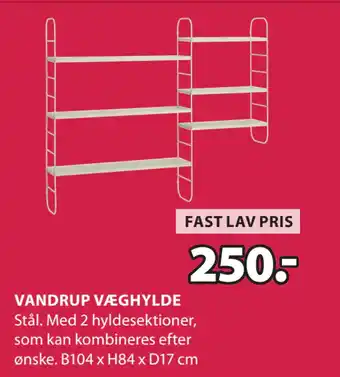 JYSK VANDRUP VÆGHYLDE oferta