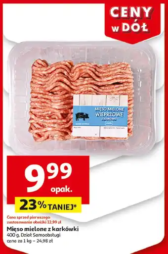 Auchan Mięso mielone wieprzowe oferta