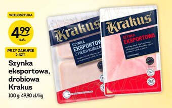 Żabka Szynka eksportowa Krakus 100g oferta