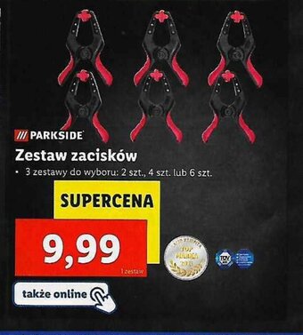 Lidl Zestaw zacisków oferta