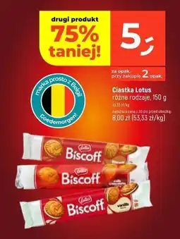 Dealz Ciastka kremowe Lotus Biscoff oferta